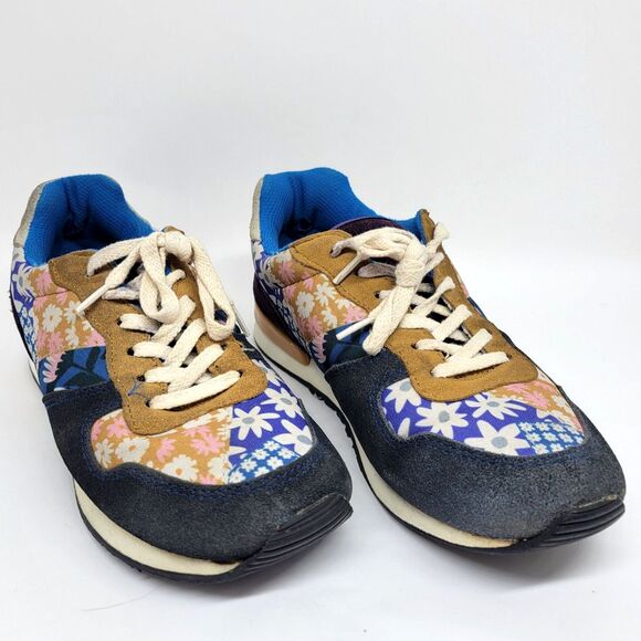 INKKAS Hendrix Joggers Womens Multi-Colored Floral Sneakers Size US 8 EUR 39 - Picture 1 of 16